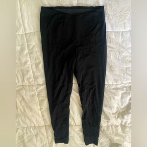 thick black leggings